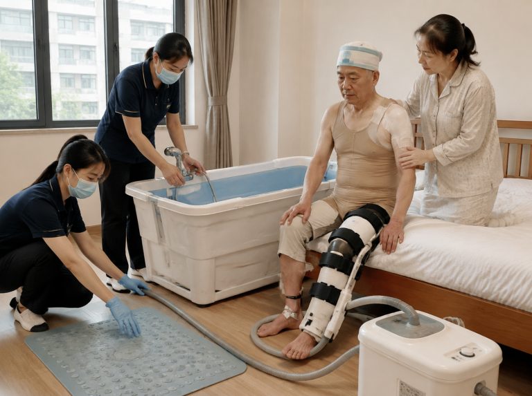 徐州术后康复居家助浴服务